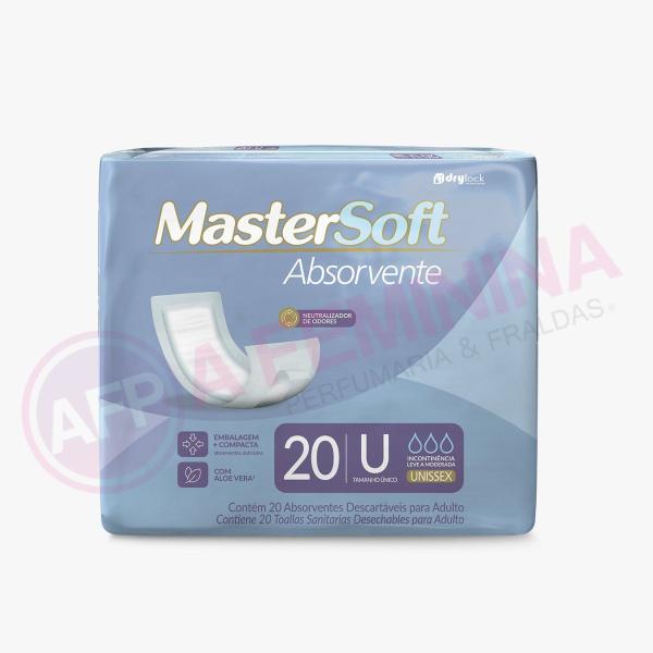 Imagem de Absorvente Dry geriátrico pós parto pós operatório unissex kit c/ 5 pacotes