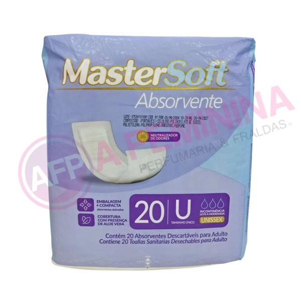 Imagem de Absorvente Dry geriátrico pós parto pós operatório unissex kit c/ 5 pacotes