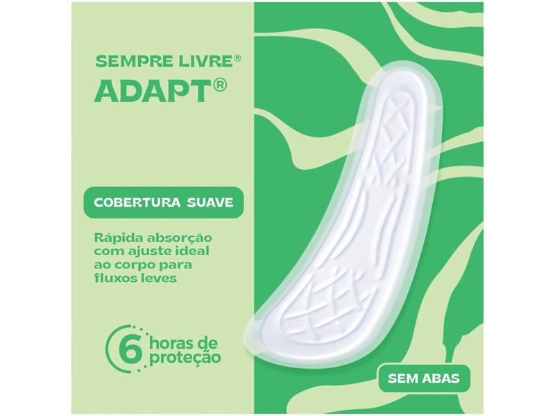 Imagem de Absorvente Externo Dia e Noite Sempre Livre Adapt - sem Abas 8 Unidades