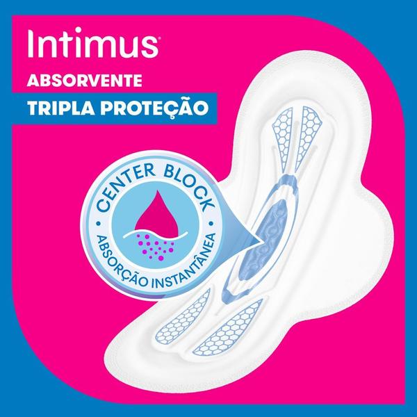 Imagem de Absorvente Externo Intimus Tripla Proteção Suave com Abas Leve 16 Pague 14