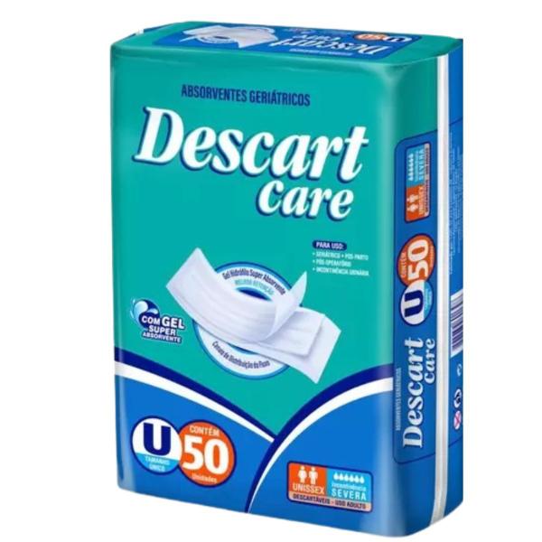 Imagem de Absorvente Geriatrico Descart Care s/ Fita 300 Unidades