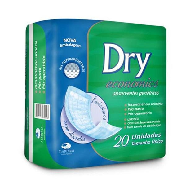 Imagem de Absorvente geriátrico dry - 20 unidades - Mardam ind e com