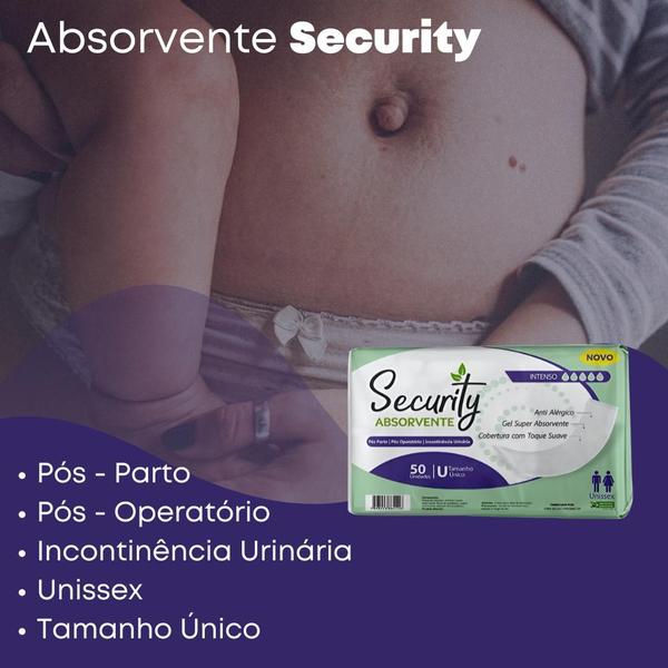 Imagem de Absorvente Geriátrico Pós Parto E Operatório Security Com 50