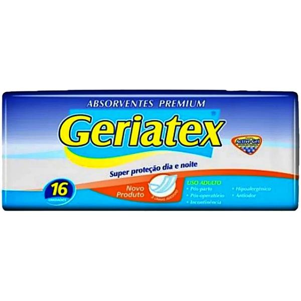 Imagem de Absorvente Geriátrico Premium Geriatex - 16 Unidades