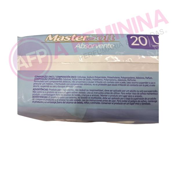 Imagem de Absorvente geriátrico uso adulto Dry Master soft  pacote com 20 unidades