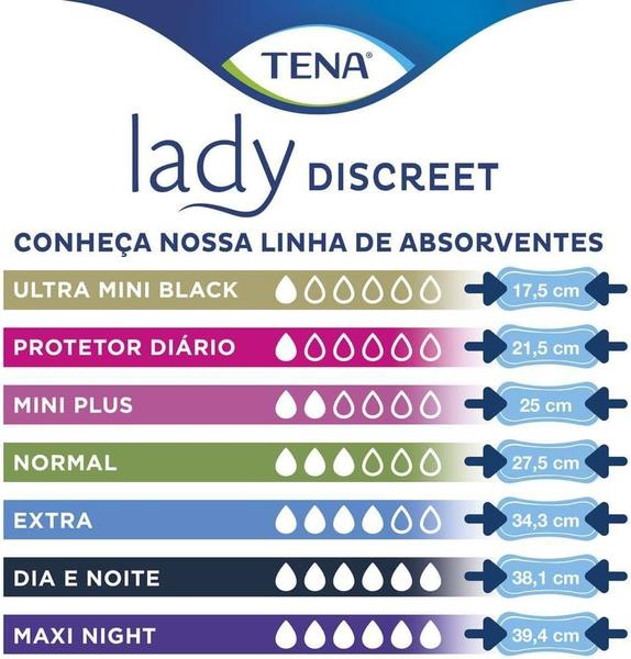 Imagem de Absorvente Incontinência Urinária Tena Lady Discreet Normal 16 unidades