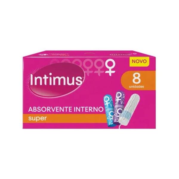 Imagem de Absorvente interno intimus super 8un