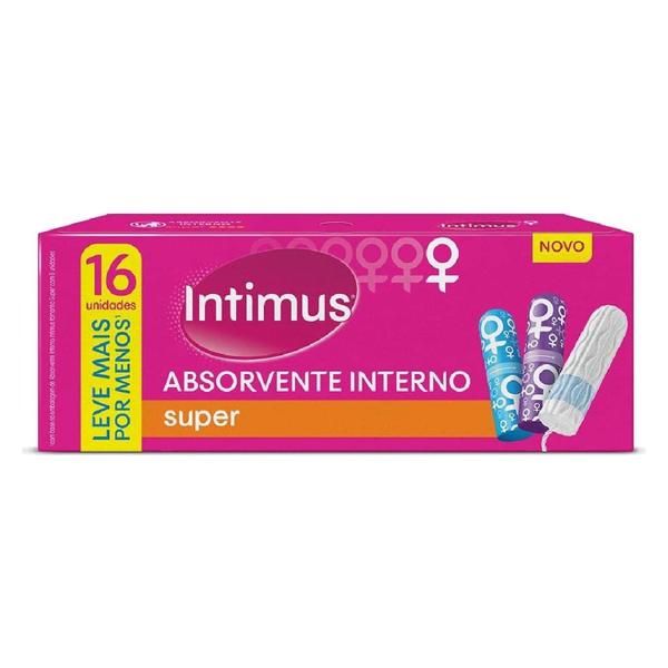 Imagem de Absorvente Interno Intimus Super Leve 16 Pague 15