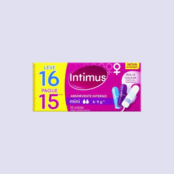 Imagem de Absorvente Interno Mini 16un - Intimus