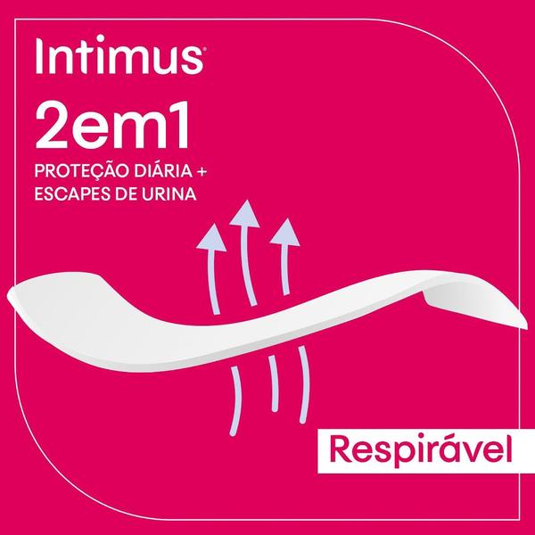 Imagem de Absorvente Intimus 2 em 1 Cobertura Suave com Abas 8 Unidades