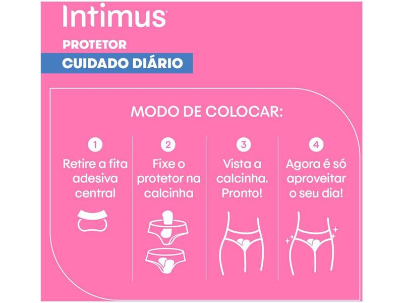 Imagem de Absorvente Intimus Days Cuidado Diário - Sem Abas 40 Unidades