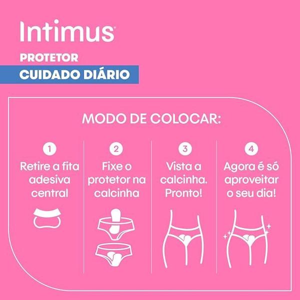 Imagem de Absorvente intimus days protetor diario sem perfume c/15