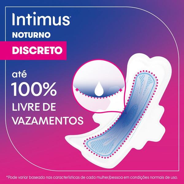 Imagem de Absorvente Intimus Dia & Noite Suave com Abas 28 Unidades