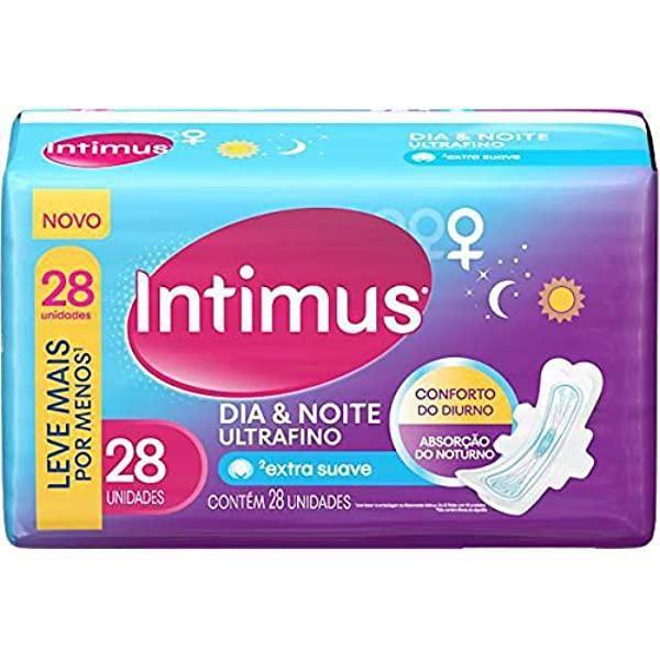 Imagem de Absorvente Intimus Dia&Noite Ultrafino Extra Suave 28Unid