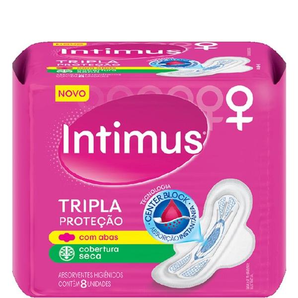 Imagem de Absorvente Intimus Diario Com Abas Seca 8un 12pc