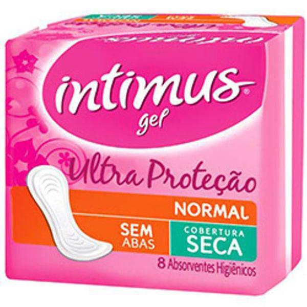 Imagem de Absorvente intimus gel c/8 seca s/abas - KIMBERLY-CLARK