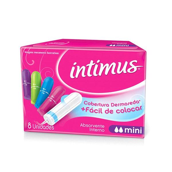 Imagem de Absorvente intimus interno mini - 8 unidades - Kimberly-clark kenko