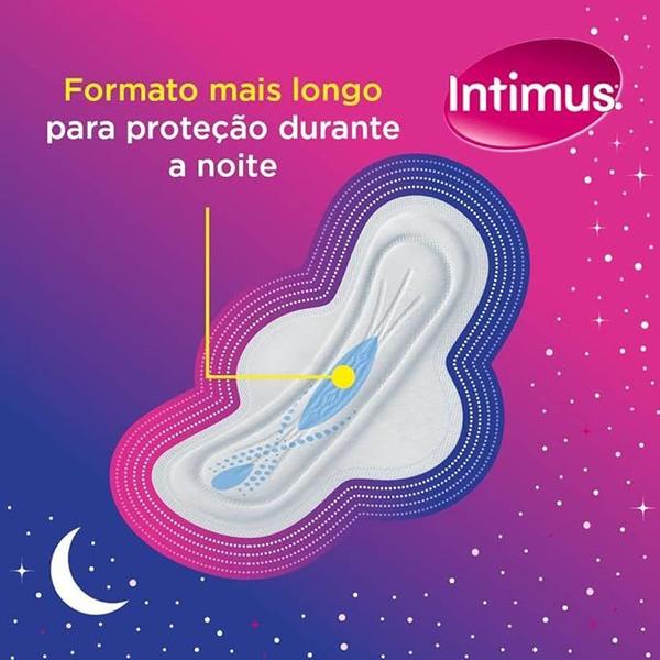 Imagem de Absorvente intimus noturno suave c/abas c/16