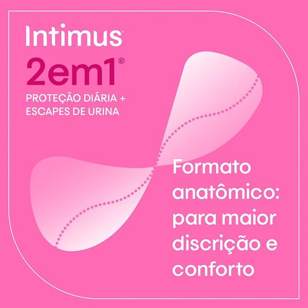 Imagem de Absorvente Intimus proteção 2 em 1 com 14 unidades