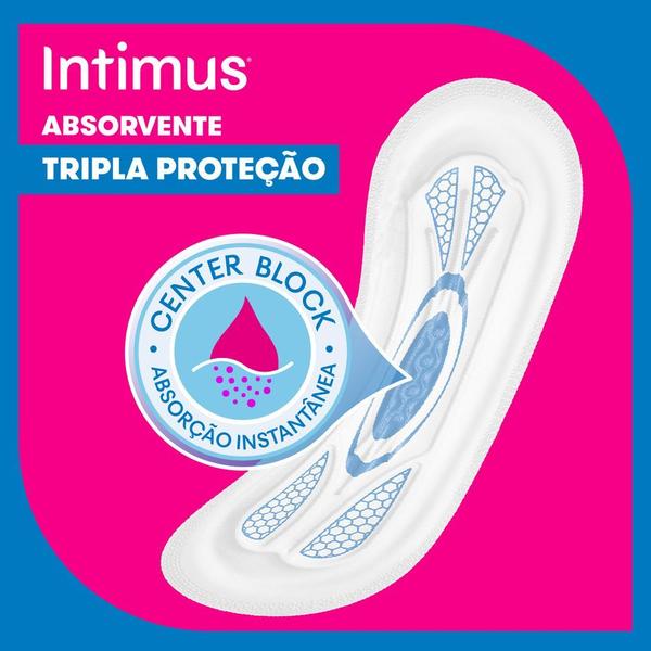 Imagem de Absorvente Intimus Tripla Proteção Suave S/Abas 8 Unidades