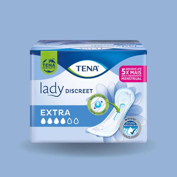 Imagem de Absorvente Lady Discreet Extra C8 Seco  Tena