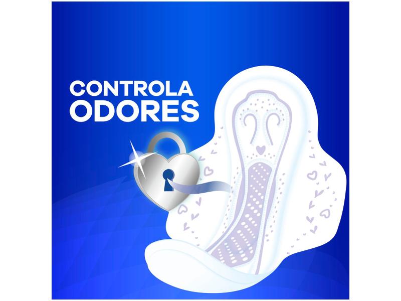 Absorvente Noturno Always Noites Tranquilas Seca G - com abas 32 Unidades Imagem de Absorvente Noturno Always Noites Tranquilas Seca G