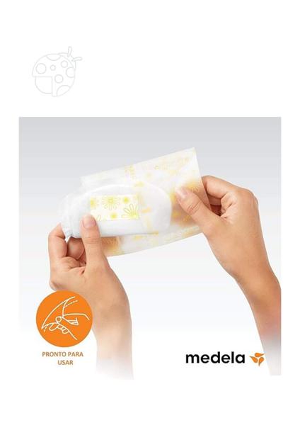 Imagem de Absorvente para seios descartável 30uni medela criança bebê