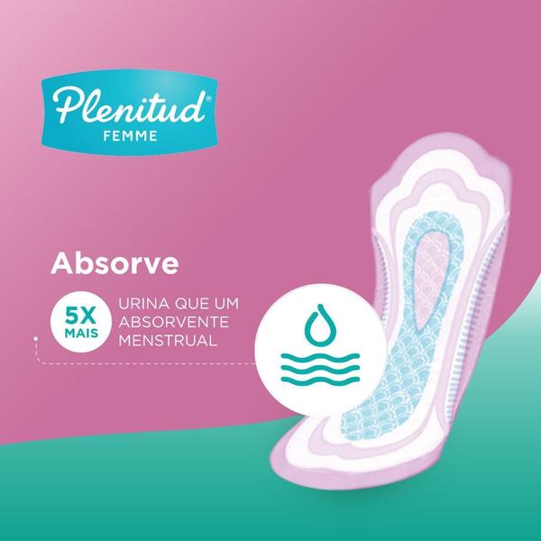 Imagem de Absorvente Plenitud Femme Ultra Com Abas 8 Unidades