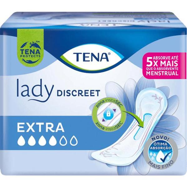 Imagem de Absorvente Tena Lady Discreet Extra com 8 Unidades