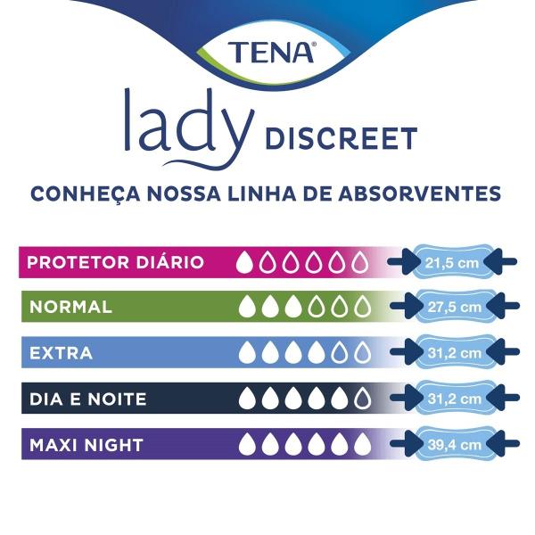 Imagem de Absorvente Tena Lady Discreto Extra Incontinência Moderada 20 unid