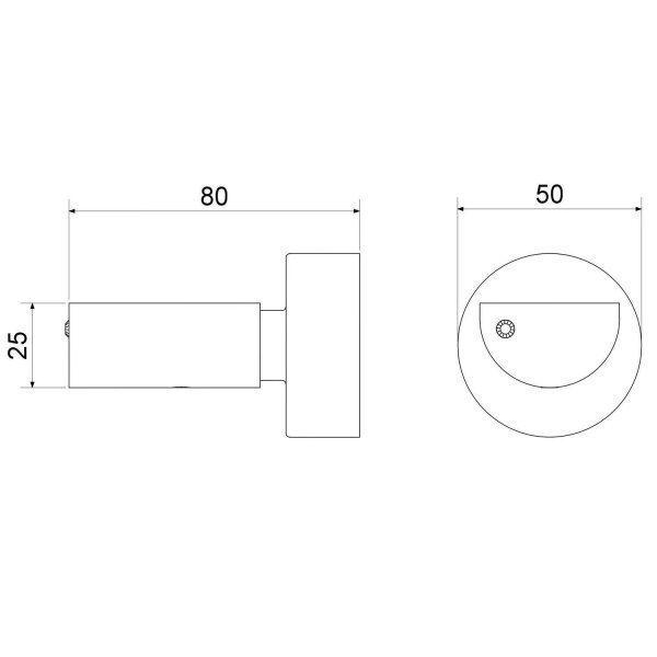 Imagem de Acabamento Base para Registro C 50 1/2, 3/4 e 1 Meber Metais