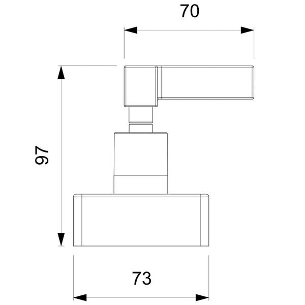 Imagem de Acabamento de Registro para Base Deca 1.1/4, 1.1/2 Elite Cromado