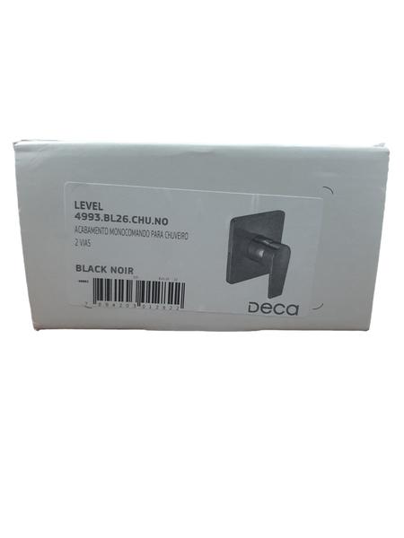 Acabamento Mono Chuveiro Level Black Noir 4993.BL26.CHU.NO - Deca Imagem de Acabamento Mono Chuveiro Level Black Noir 4993.BL26.CHU.NO
