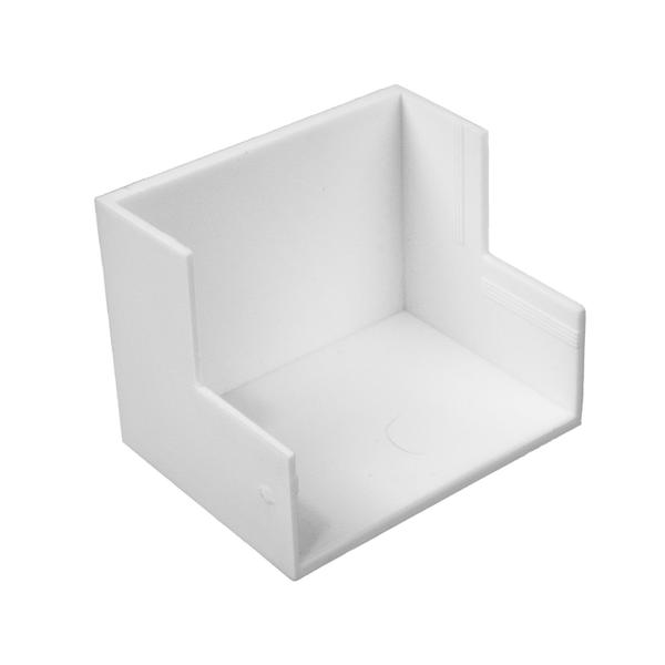 Imagem de Acabamento para Canaleta Cotovelo Externo 50x20mm Branco Ilumi - 62031