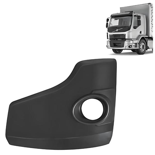 Imagem de Acabamento Para-choque Volvo VM 270/360 Apos 2020 Com Abertura para Farol de  Milha Lado Esquerdo