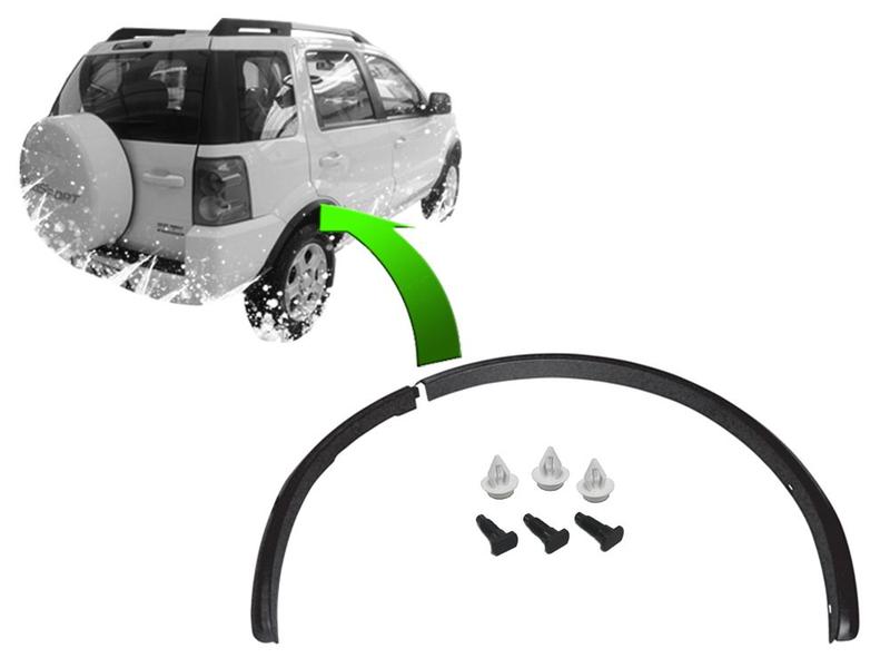 Imagem de Acabamento Para Lama Ecosport 2002 até 2012 - KIT