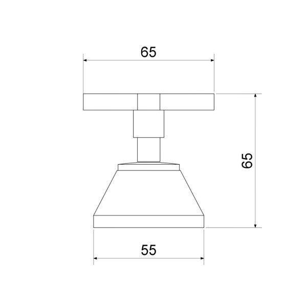 Imagem de Acabamento para Registro C 28 1/2" 3/4" e 1" Meber Metais