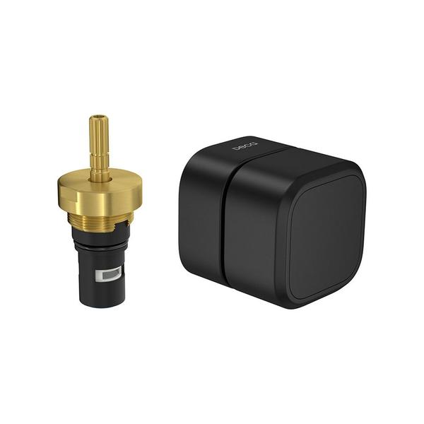 Acabamento para Registro de Pressão Deca You 4916.BL105.PQ.MT Quadrado 1/2" e 3/4" Black Matte Imagem de Acabamento para Registro de Pressão Deca You 4916.BL105.PQ.MT Quadrado 1/2" e 3/4" Black Matte