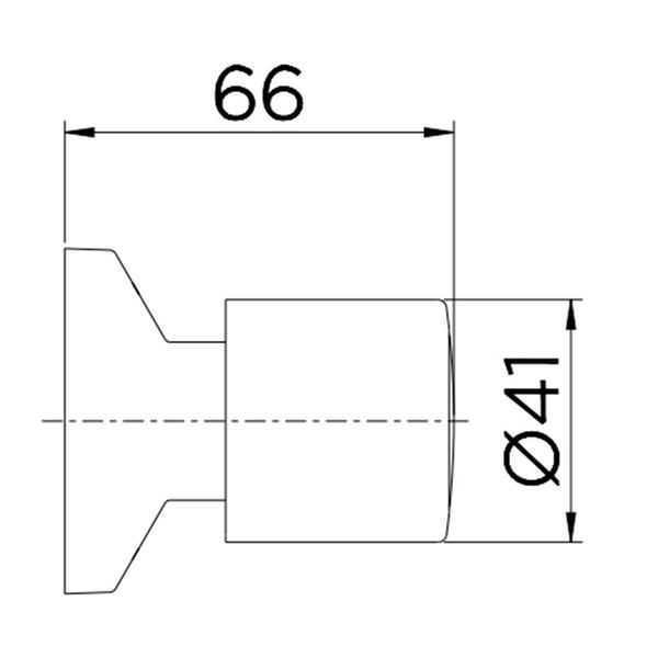 Imagem de Acabamento para Registro Docol Itapema Bella 1/2,3/4" Cromado