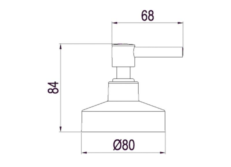 Imagem de Acabamento Para Registro Gaveta 1 1/4 e 1 4900 C31 - Lorenzetti