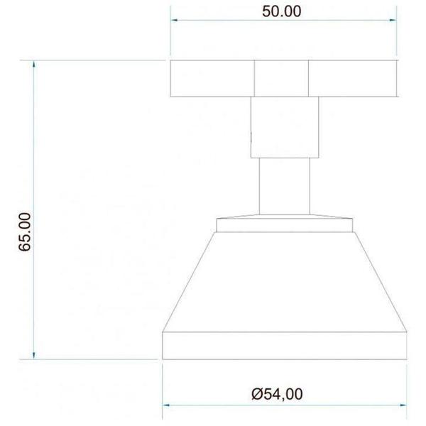 Imagem de Acabamento para Registro Meber Pet C22, Cromado