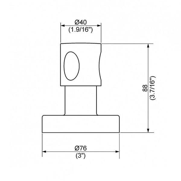 Imagem de Acabamento Para Registro Perflex Onda 1.1/2 E 1.1/4