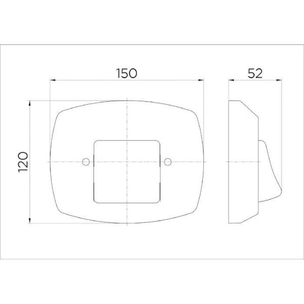 Imagem de Acabamento para Válvula de Descarga Clássica Chrome Docol