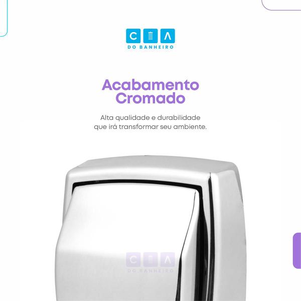 Acabamento Para Válvula Descarga Deca Hydra Max ou Docol Abs Cromado - EVM Acabamentos Imagem de Acabamento Para Válvula Descarga Deca Hydra Max ou Docol Abs Cromado