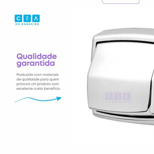 Acabamento Para Válvula Descarga Deca Hydra Max ou Docol Abs Cromado - EVM Acabamentos Imagem de Acabamento Para Válvula Descarga Deca Hydra Max ou Docol Abs Cromado