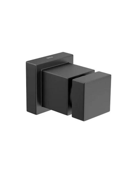 Imagem de Acabamento Pequeno Gaveta Deca Black Matte 1/2 ,3/4 E 1 Pol Cubo 4900.BL86.PQ.MT