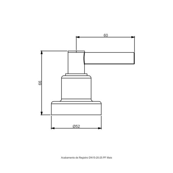 Imagem de Acabamento Perflex Mais Pf44 Base Deca Preto Fosco 11644024