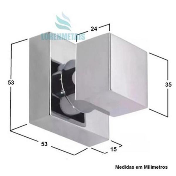 Acabamento Quadrado Registro Pressão/Gaveta Padrão Deca - Loren Metais Imagem de Acabamento Quadrado Registro Pressão/Gaveta Padrão Deca
