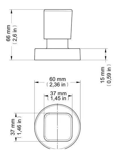 Imagem de Acabamento registro docolbase - 1/2" a 1" genius flex 626106