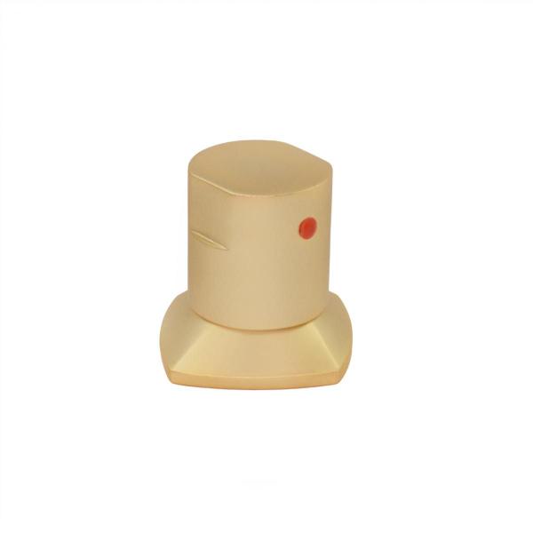 Acabamento Registro Dourado Ouro fosco Encaixe Padrão Deca Docol - RR Metais Imagem de Acabamento Registro Dourado Ouro fosco Encaixe Padrão Deca Docol